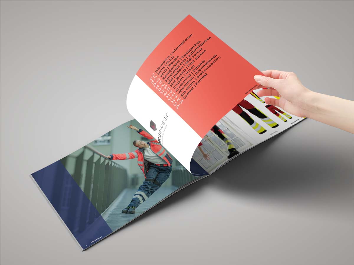Rescuewear Katalog Catalogus Catalogue 2021